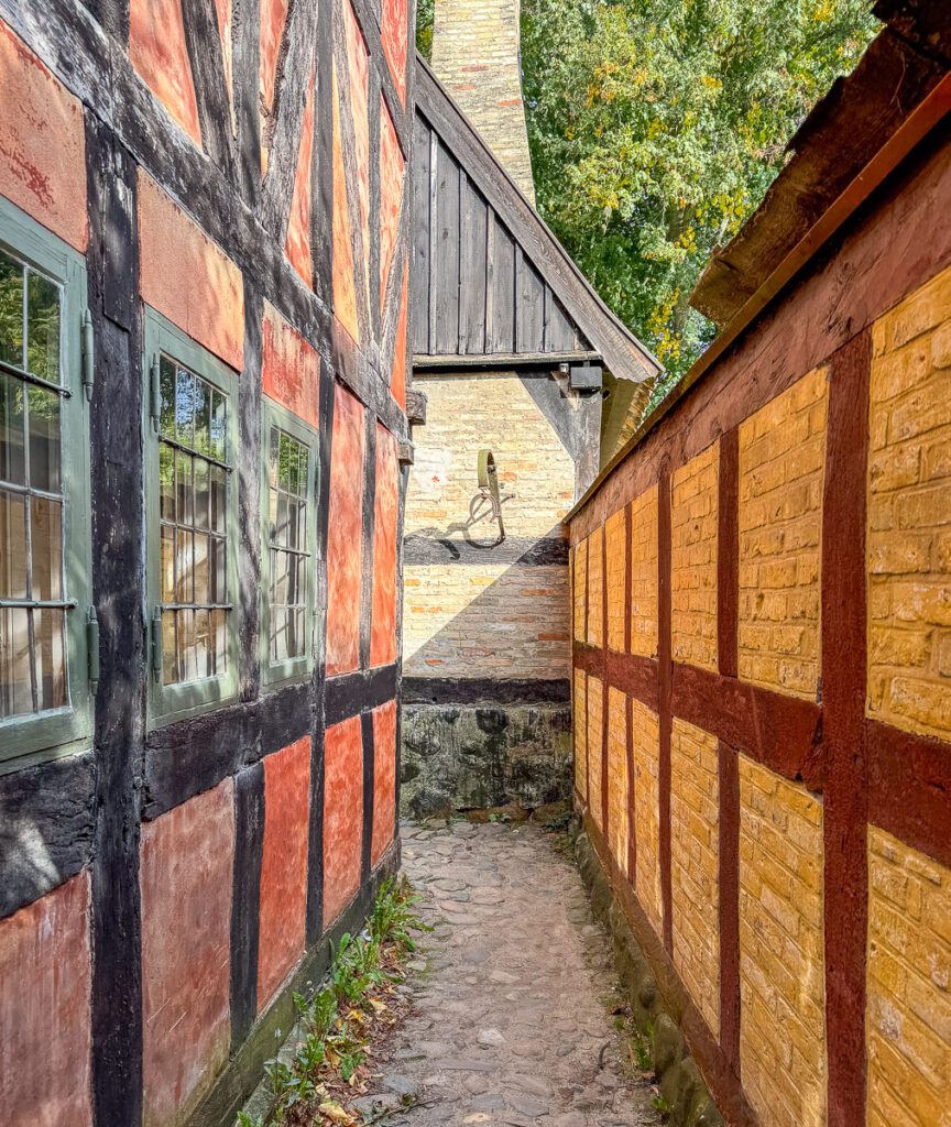 Details der Fachwerkhäuser - Den Gamle By Aarhus