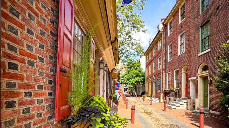 Elfreth´s Alley Philadelphia
