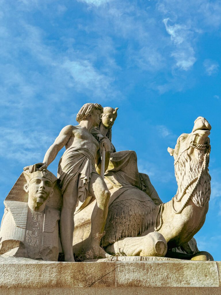 Afrika Statuen, Albert Memorial, London.