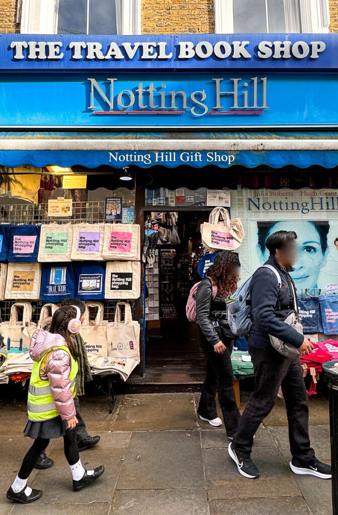 The Travel Bookshop in Notting Hill