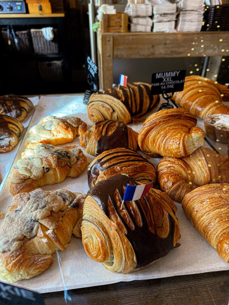 Croissant at bakery in Notting Hill