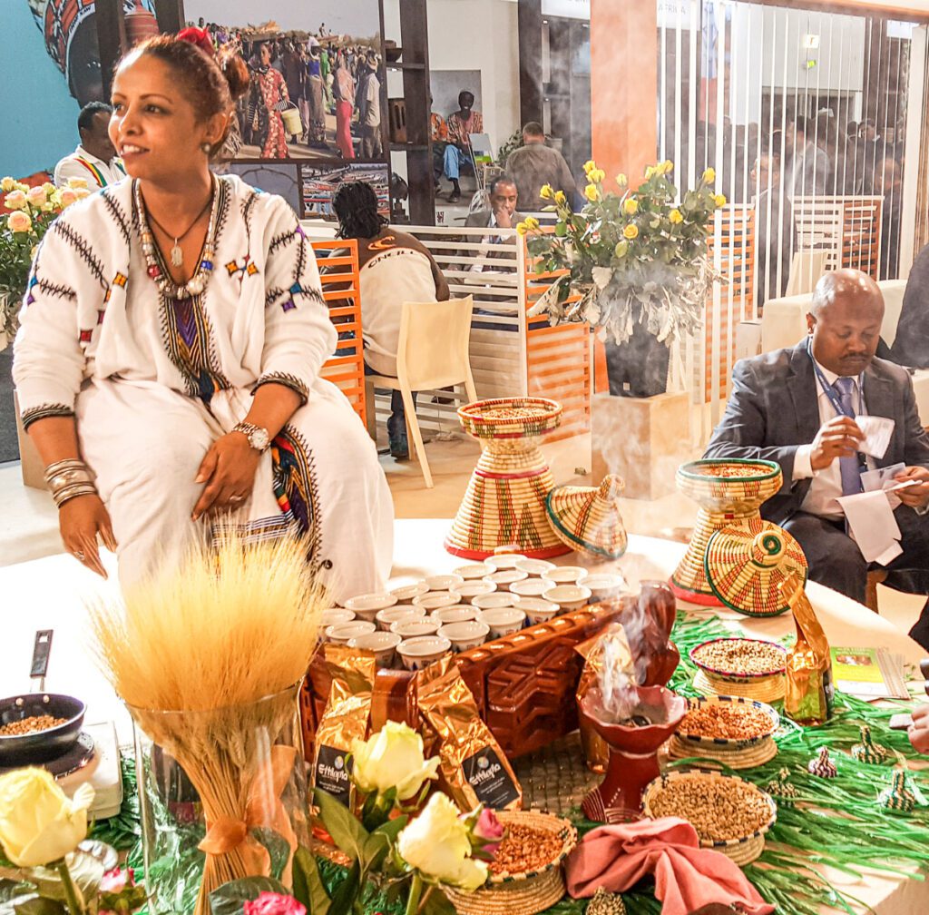 Stand aus Äthiopien ITB
