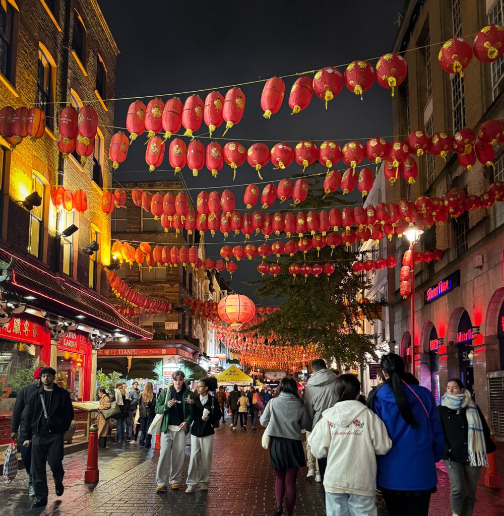 Chinatown in London im November