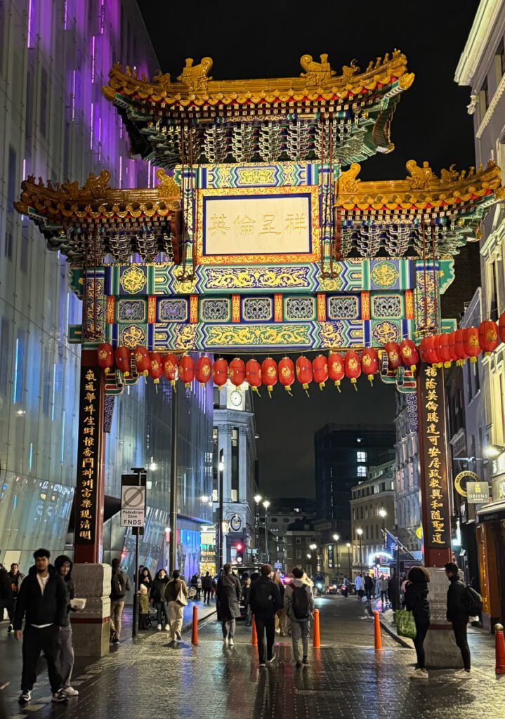 Chinatown London entrance