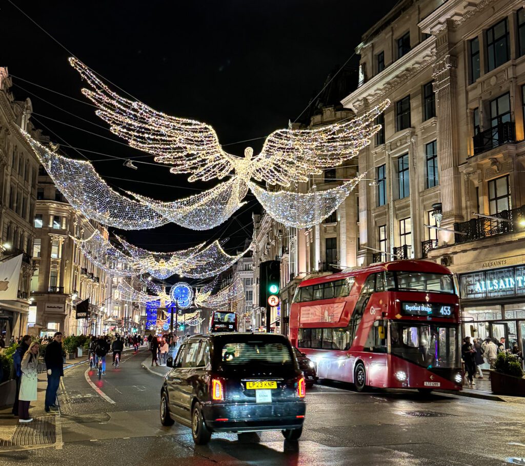 Weihnachtsbeleuchtung in London