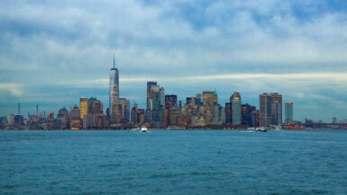 Sonnenuntergangsfahrt Freiheitsstatue NYC