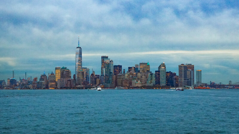 Sonnenuntergangsfahrt Freiheitsstatue NYC